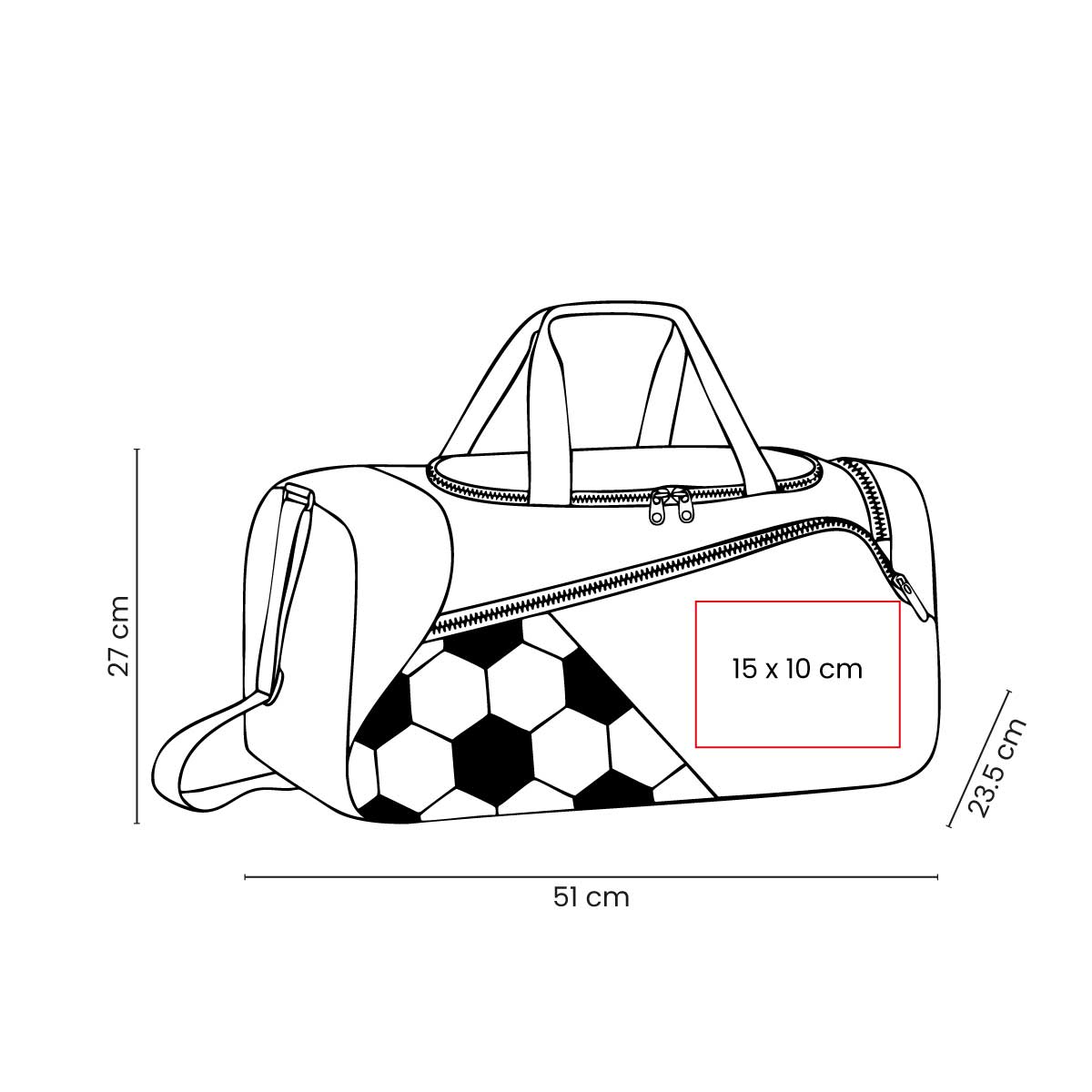 MALETA DEPORTIVA SOCCER - Image 2