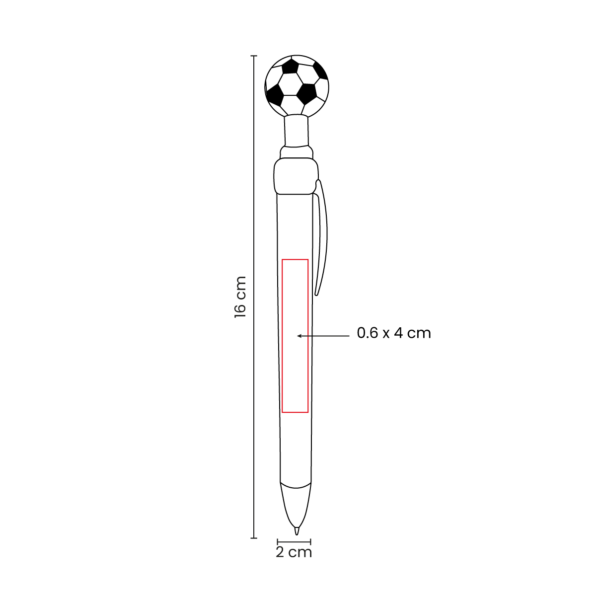 BOLÍGRAFO SOCCER - Image 2